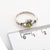 Shanore White Gold Claddagh Birthstone Ring - August