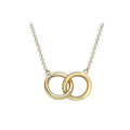 Linked Ring Necklace in 9ct Yellow Gold