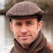 Brown Trinity Flat Cap