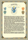 Duggan Family Crest Parchment