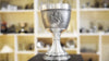 Mullingar Pewter Evangelists Wine Goblet (8oz) - Mark The Lion
