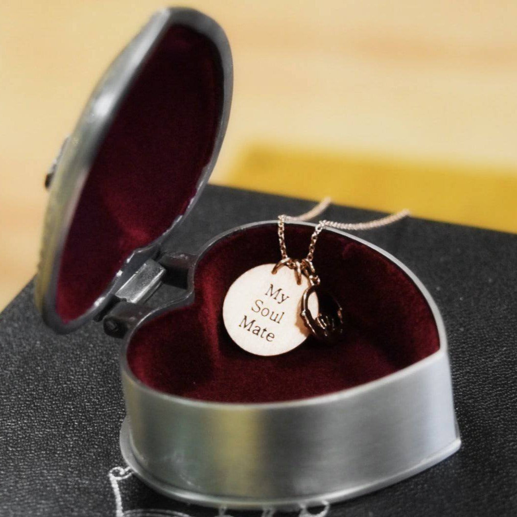 Mullingar Pewter Heart-shaped Jewelry Box,jewelry box