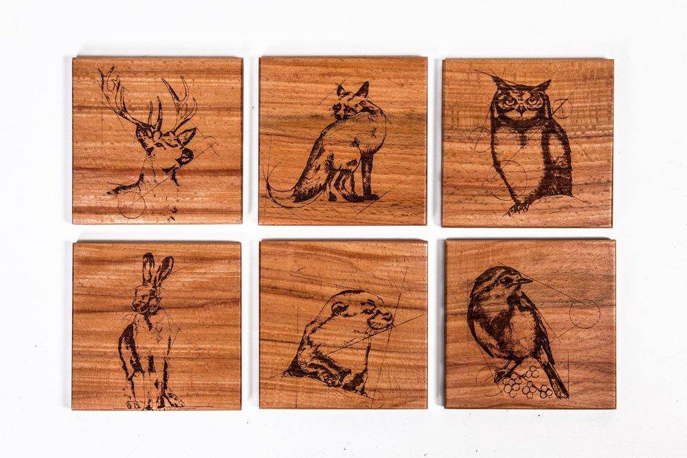 The Native Collection Coasters (Set of 6)