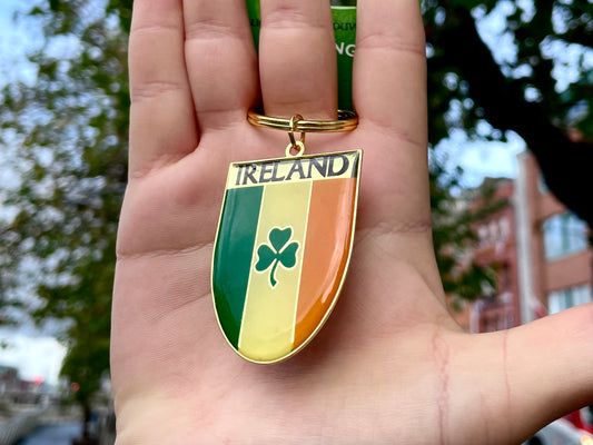 Ireland Flag Keyring Keychain