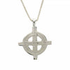 Silver Celtic Cross Necklace - Old St Patrick's Cross Chicago
