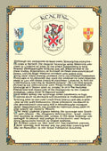 Keating Family Crest Parchment