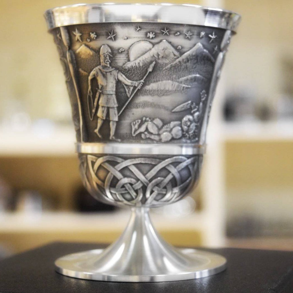 Mullingar Pewter Mythical Ireland Beaker - King Lugh