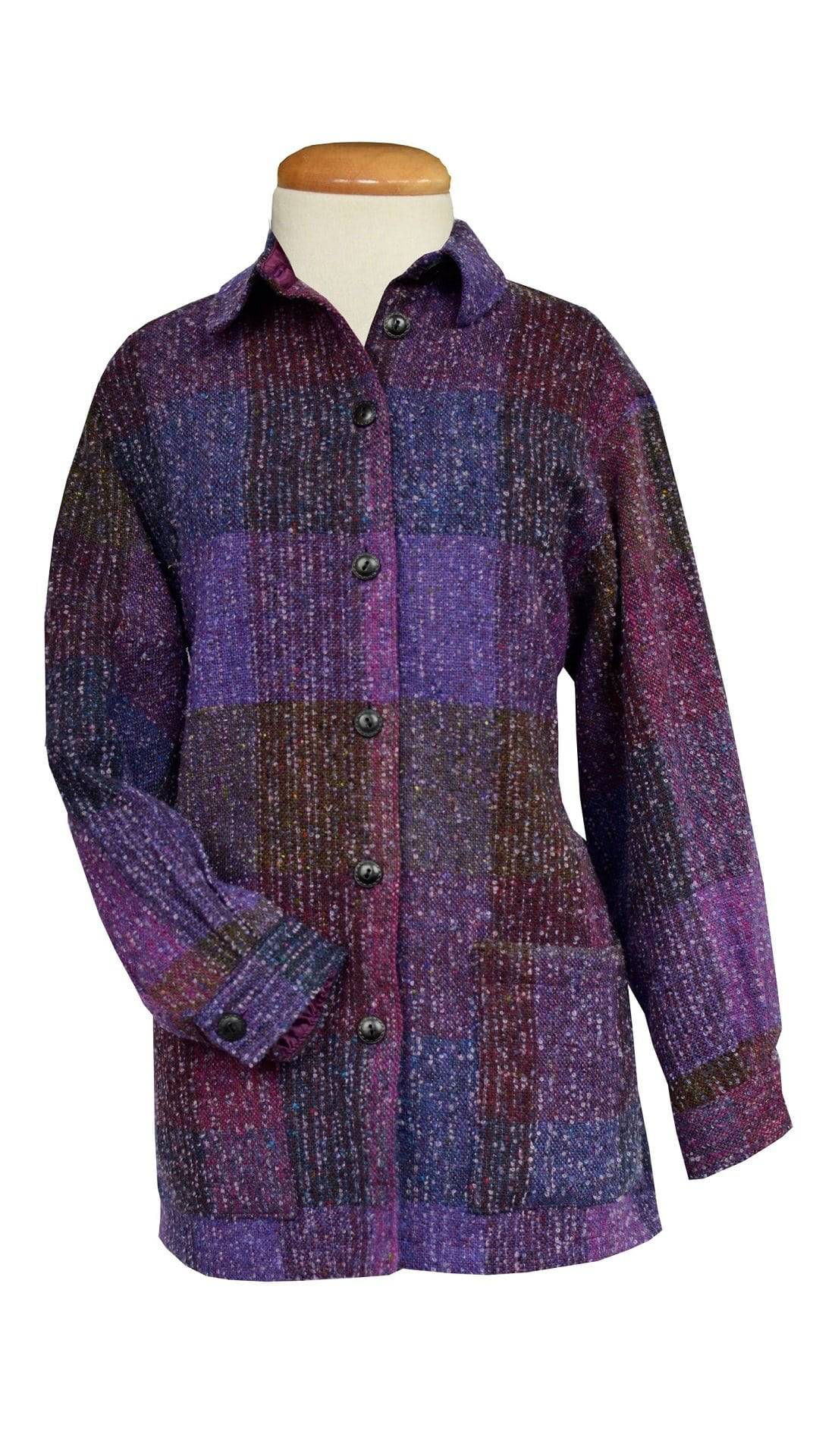 Studio Donegal Ladies Tweed Shirt Jacket