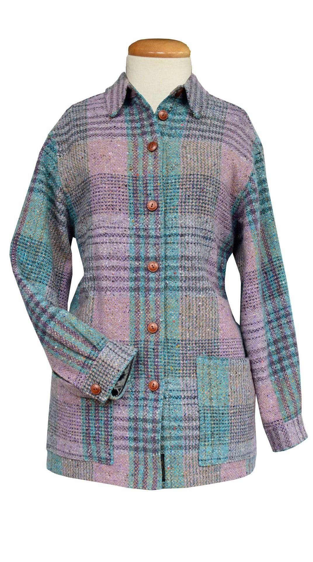 Studio Donegal Ladies Tweed Shirt Jacket