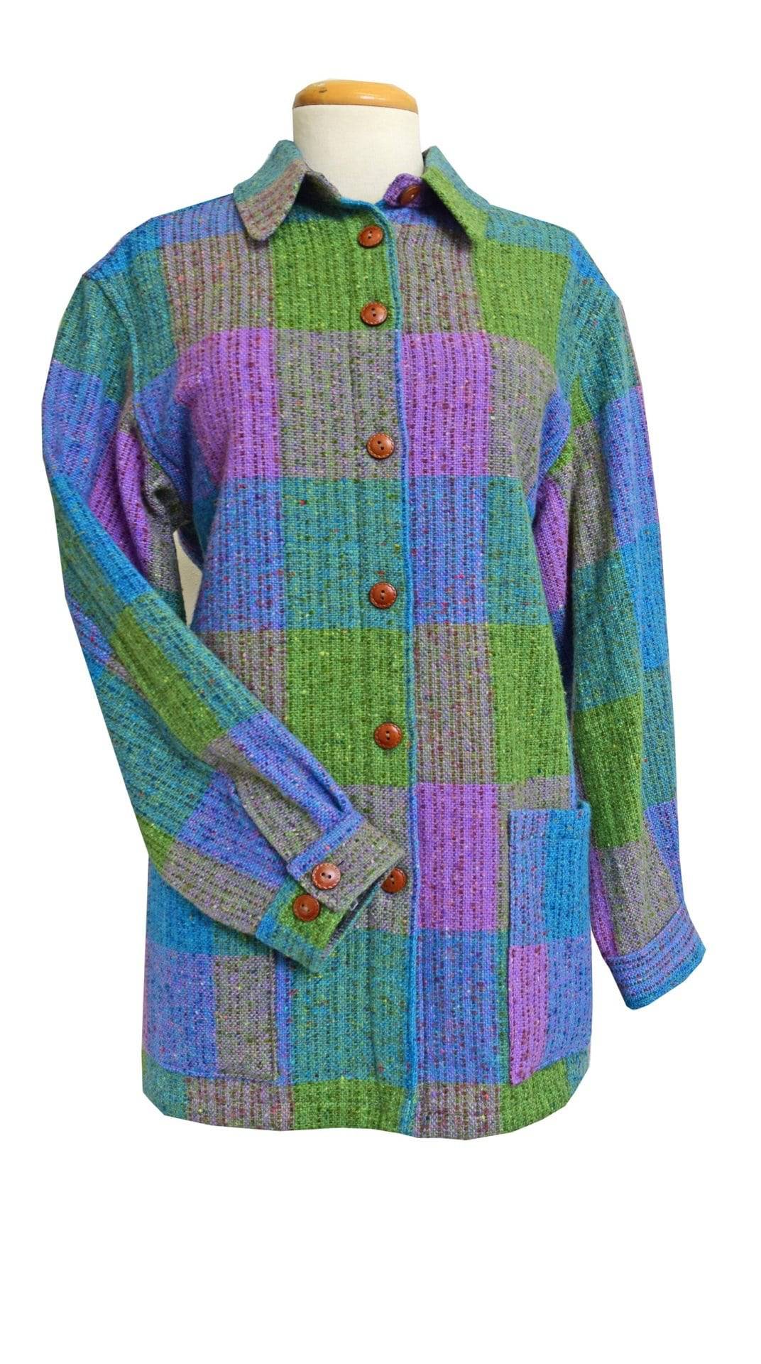 Studio Donegal Ladies Tweed Shirt Jacket