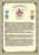 McDonogh Family Crest Parchment