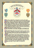 McDermott Family Crest Parchment