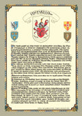McNally Family Crest Parchment