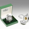 Mullingar Pewter Mechanical Pocket Watch with Claddagh