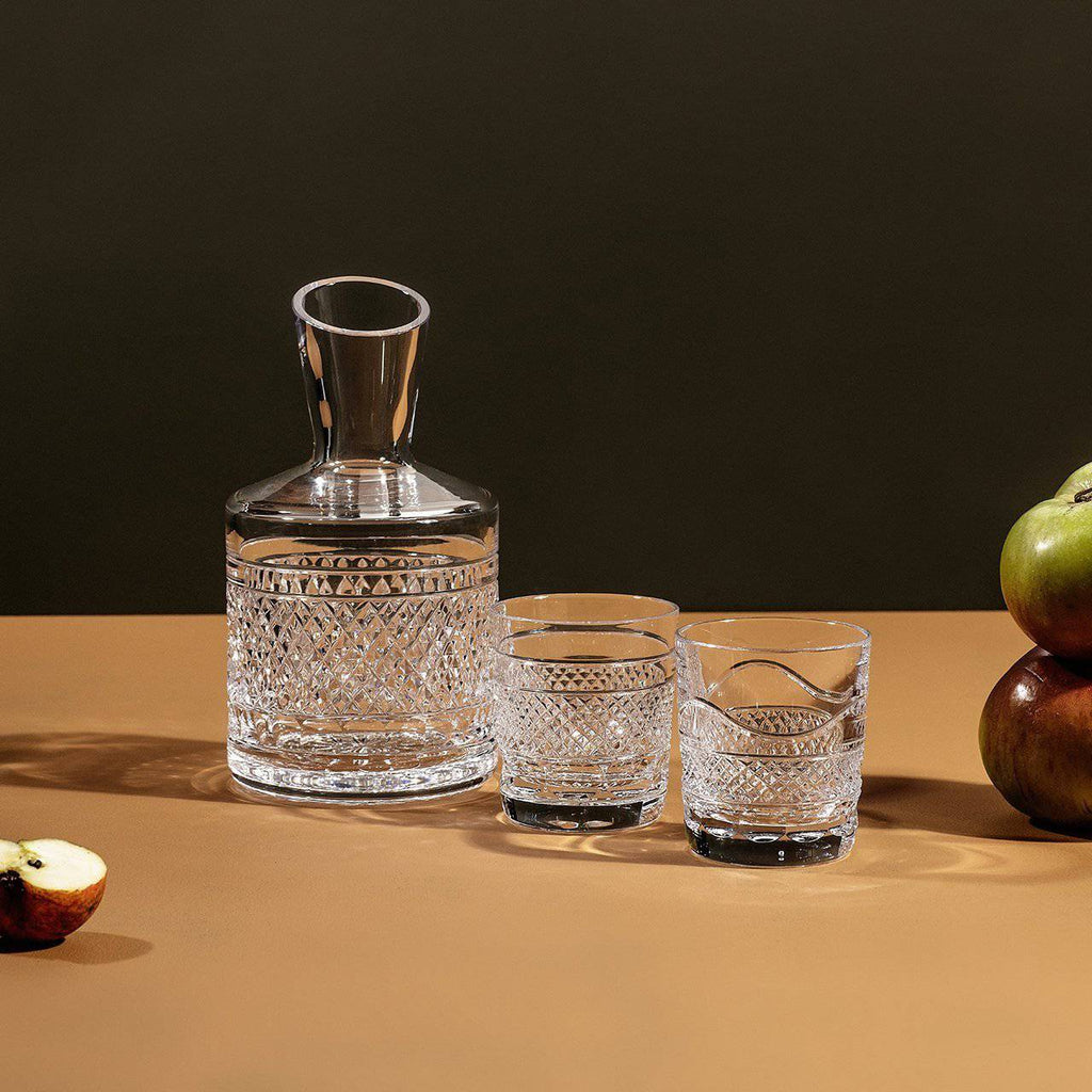 Móin Crystal Glass Carafe & Tumbler Set