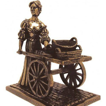 Rynhart Molly Malone "Striving Against Adversity" Bronze Sculpture