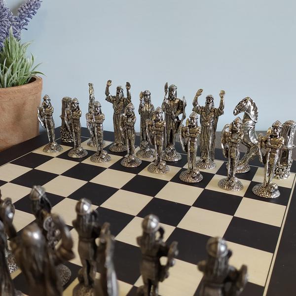 Mythical Chess Board | Mullingar Pewter | Gifts of Ireland