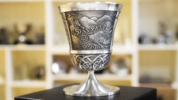 Mullingar Pewter Mythical Ireland Beaker - Na Fianna