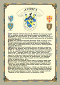 O'Shea Family Crest Parchment