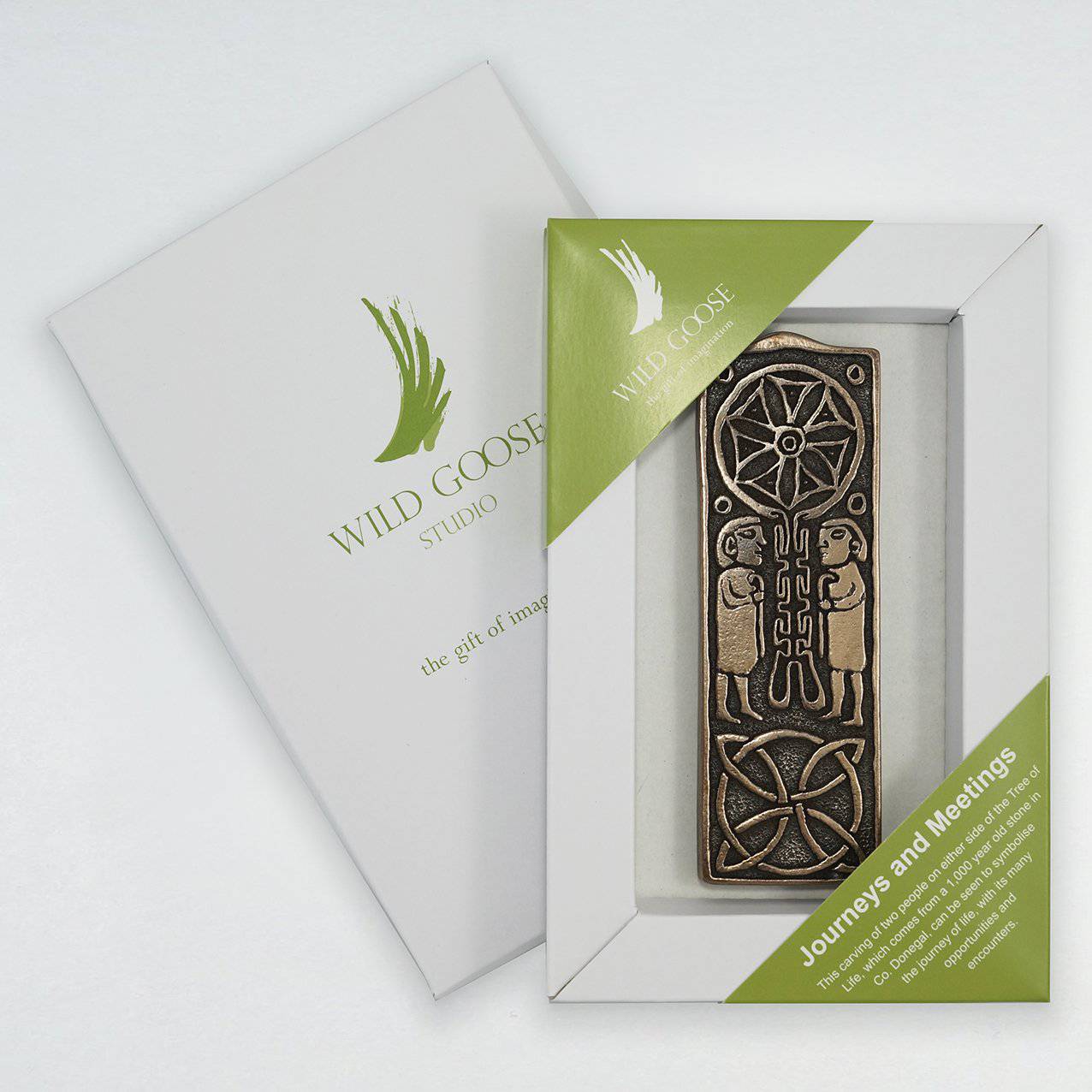 Wild Goose Journeys And Meetings Wall Plaque