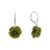 Rose Connemara Marble Earrings