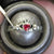 Shanore Silver Claddagh Ring July Birthstone