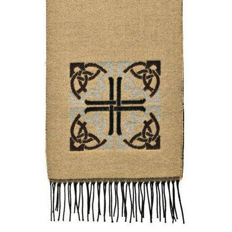 Jimmy Hourihan Scarf with Celtic Motif
