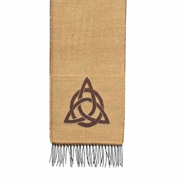 Jimmy Hourihan Scarf with Celtic Trinity Knot Motif