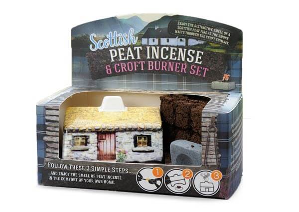 Scottish Cottage Incense Burner Set