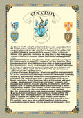 Sheehan Family Crest Parchment