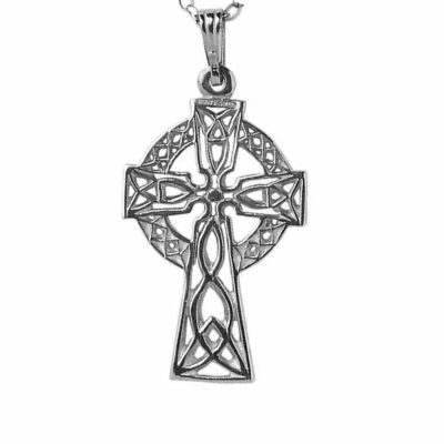 Silver Filigree Celtic Cross