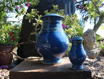 The Gael Cremation Urn & Keepsake - Shoreline, Seasalt, Blue Shore