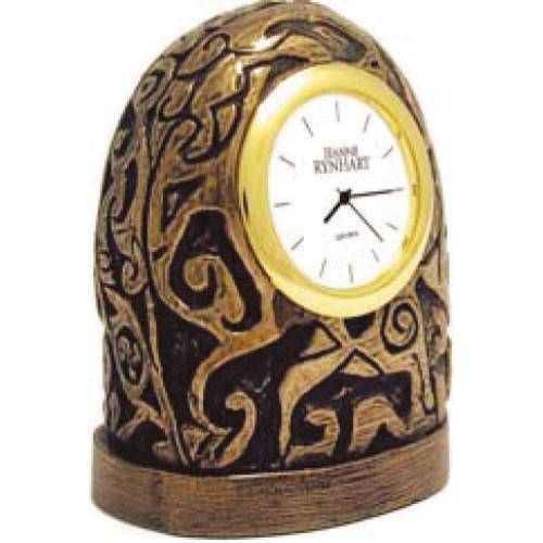 Rynhart Turoe Stone - Small Bronze Clock