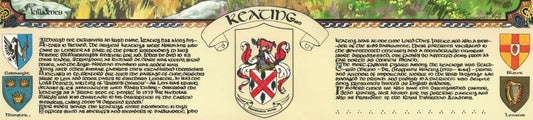 Keating Family Crest Parchment
