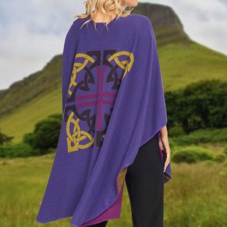 Jimmy Hourihan Shawl With Celtic Motif