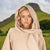 Jimmy Hourihan Cape in Cashmere/Wool with Convertible Hood