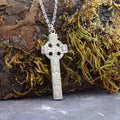 Gold Celtic Cross of Moone Pendant