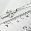 Sterling Silver Celtic Cross of Ahenny Pendant