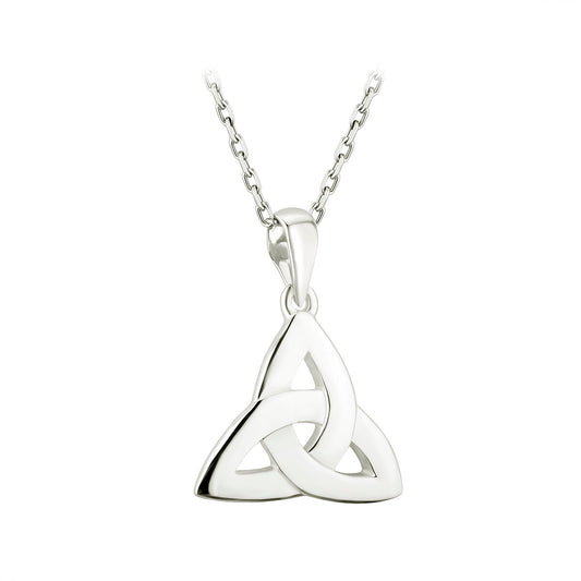 SILVER TRINITY KNOT PENDANT