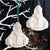 Belleek Santa Claus Merry Christmas Ornament