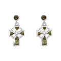 Celtic Cross Earrings