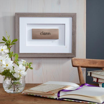 Wild Goose Clann (Family) Framed Wall Plaque