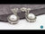 Sterling Silver Trinity Knot Pearl Earrings