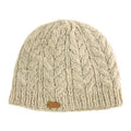 Oatmeal Aran Wool Hat