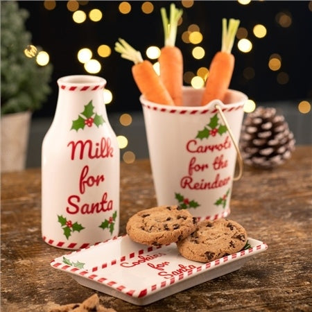 Belleek Santa's Visit Set