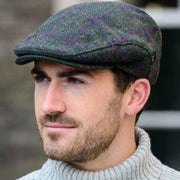 Green Trinity Flat Cap