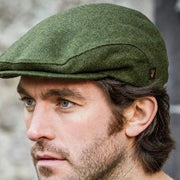 Trinity Flat Cap in Green