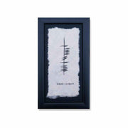 Ogham 'Eagna' (Wisdom) Framed Gift